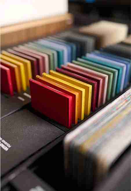 Materiali finiture e texture per interior design su misura